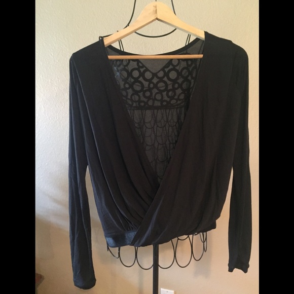 Nike Tops - Nike ballet wrap top, dress up or down